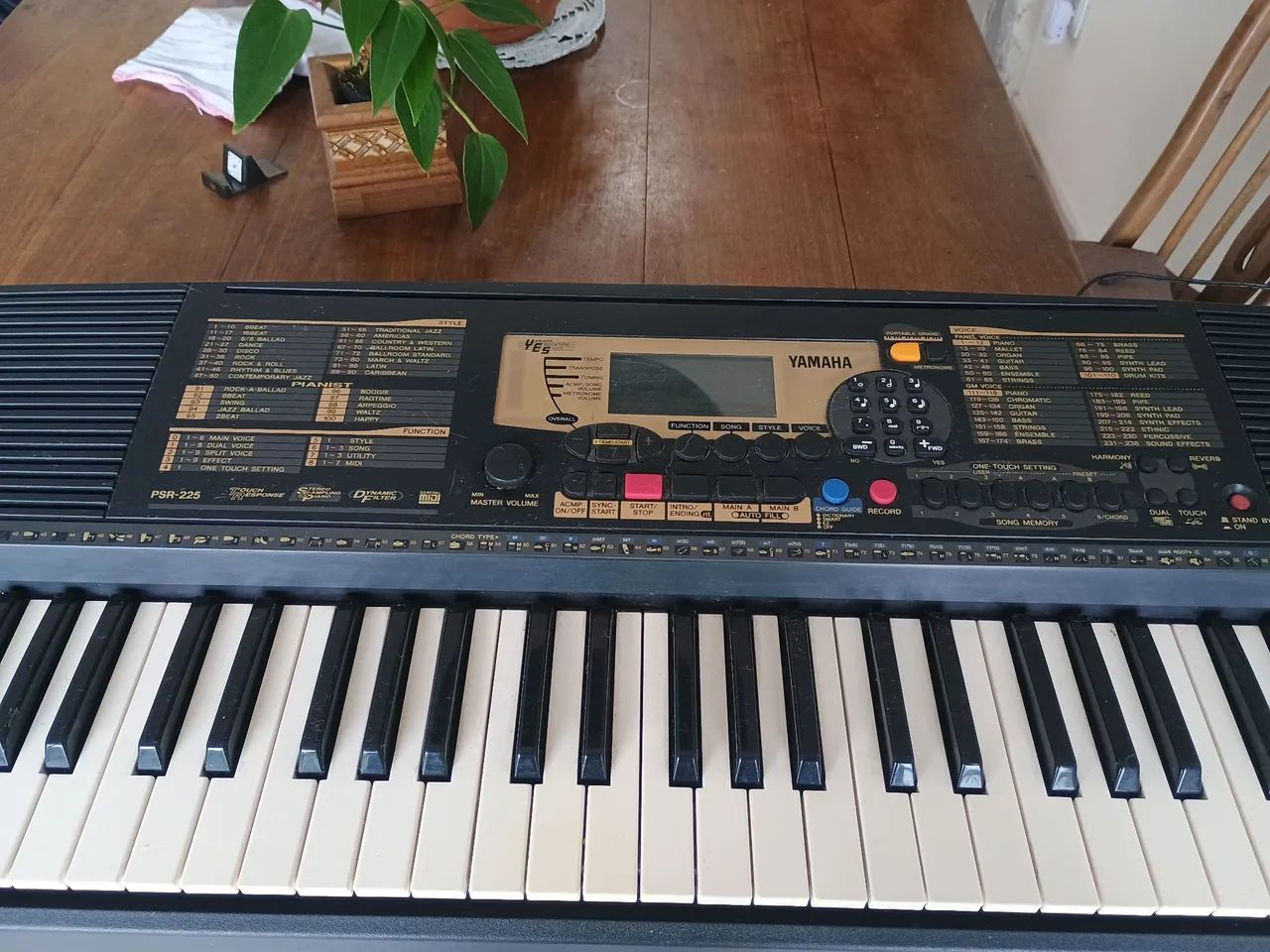 Teclado Gran piano Yamaha 