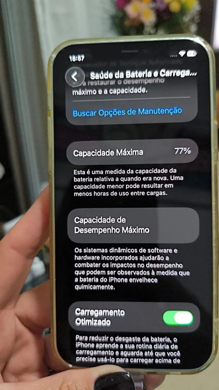 iPhone 12 Verde 128GB - Impecável (Sem Riscos) + 6 Capinhas de Brinde - Foto 5