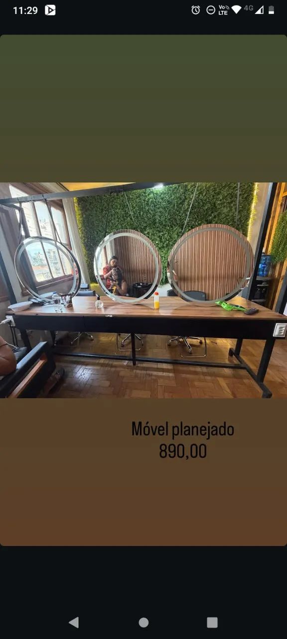 móveis de sal ão de bela  - Foto 2