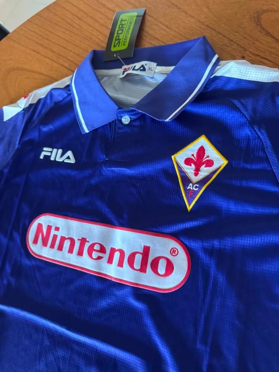 Camisa Fiorentina Nintendo Retrô Tamanho G e GG - Foto 5