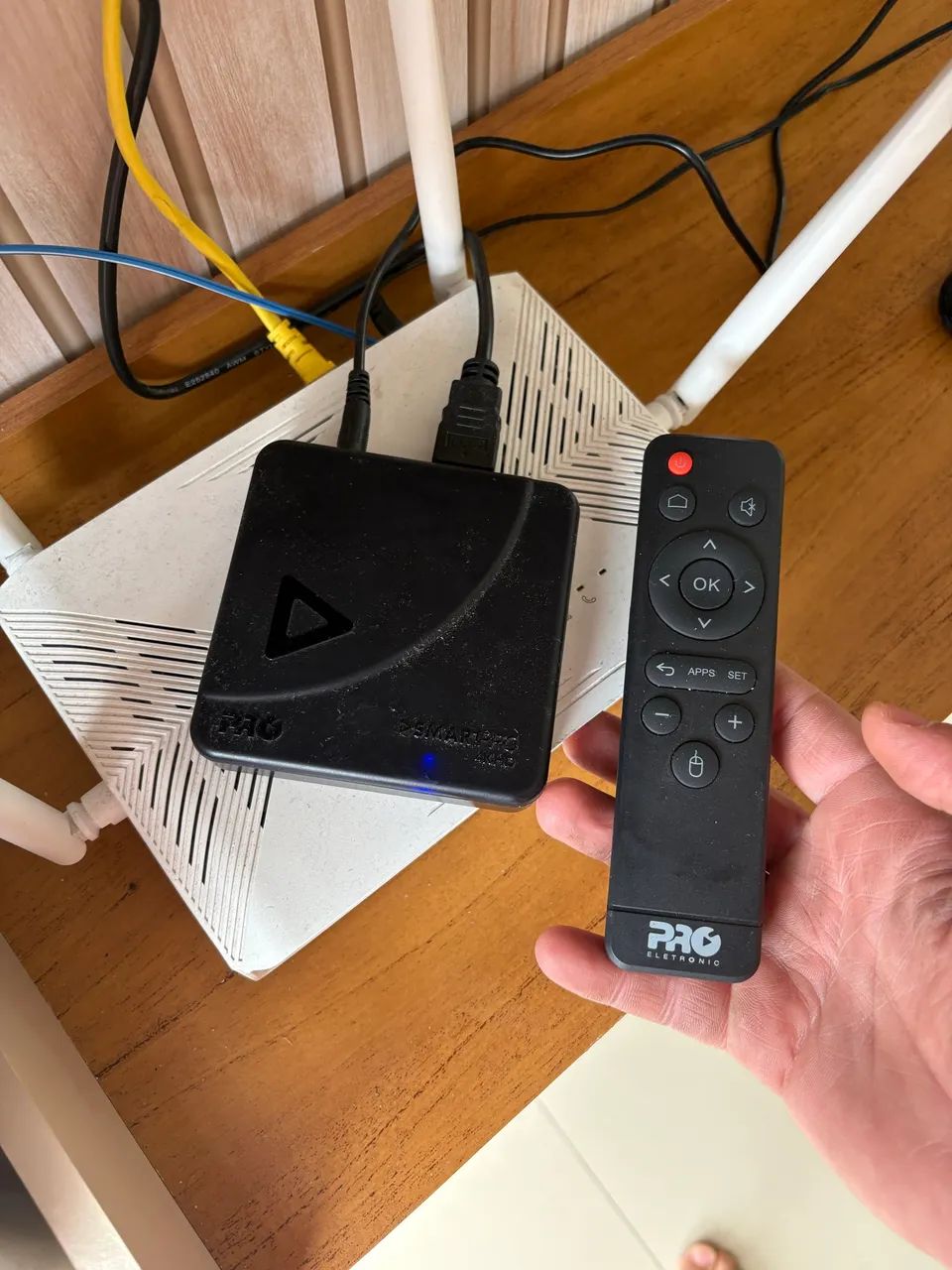 Tv Box Proeletronic Smartpro Prosb-3000 4k, Com Android 10 E 16gb... - Foto 3
