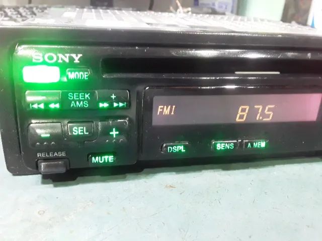 Radio Sony EXCD-306 com Bluetooth no AM Iluminação de Led - Foto 2