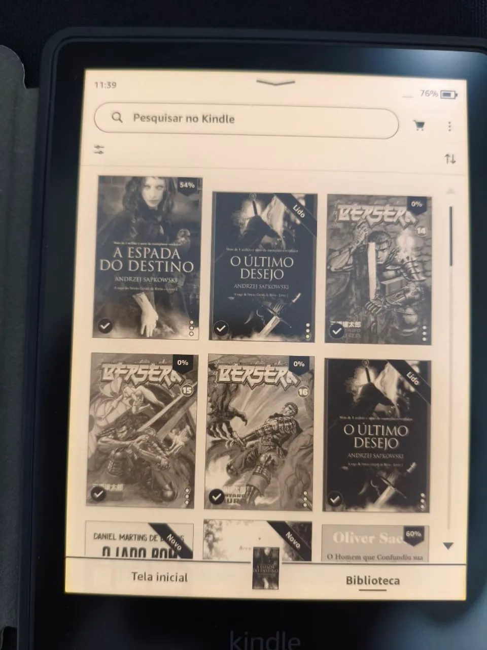 Kindle Oásis 10° geração 8Gb. Excelente estado. Único dono