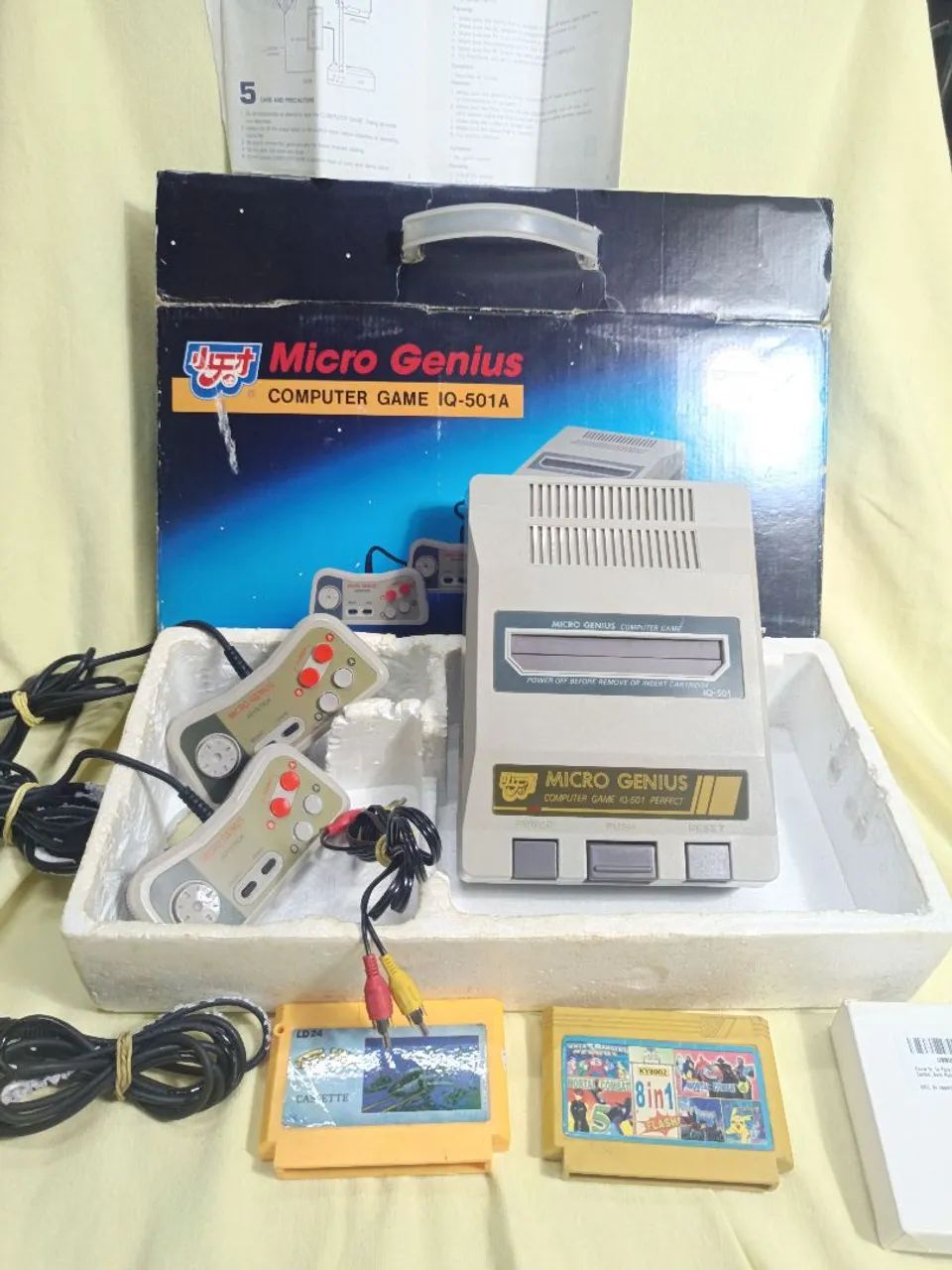Videogame antigo Micro Genius 