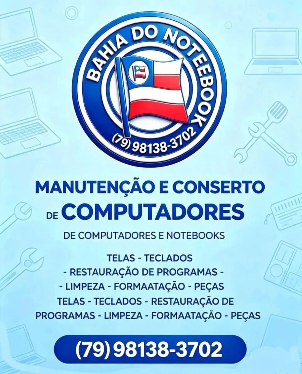 Bahia do notebook 