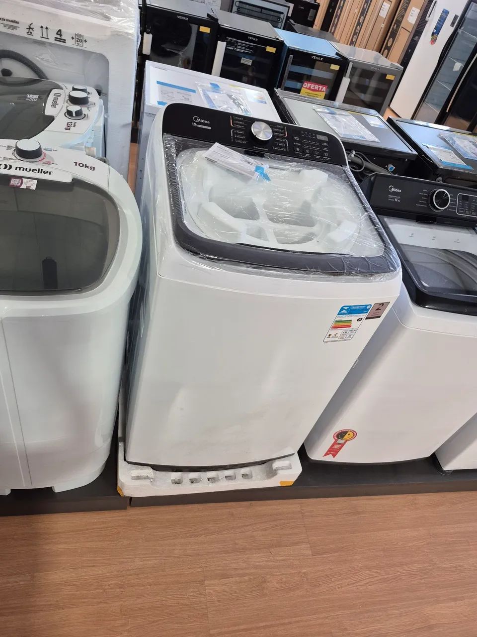 Lavadora automatica 15 kg Midea