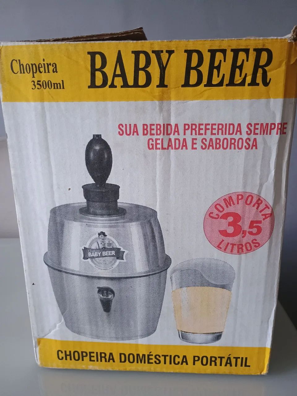 Chopeira baby 3,5 litros 