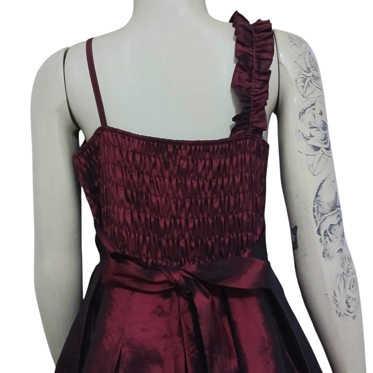 Vestido de festa vinho tam G cód 045 - Foto 4