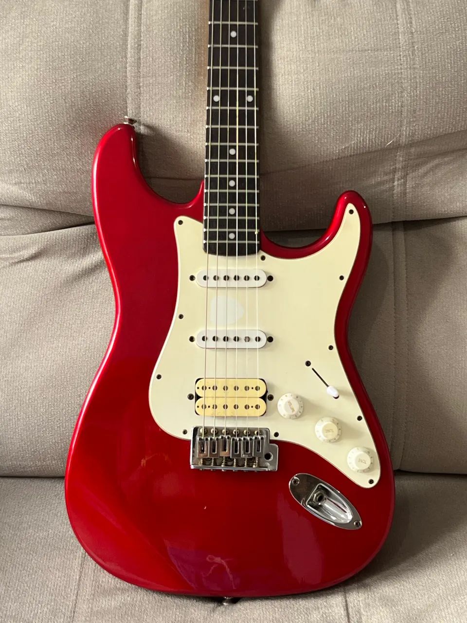 Washburn Lyon HSS + Capa Acolchoada | Excelente Estado de Conservação - Foto 3