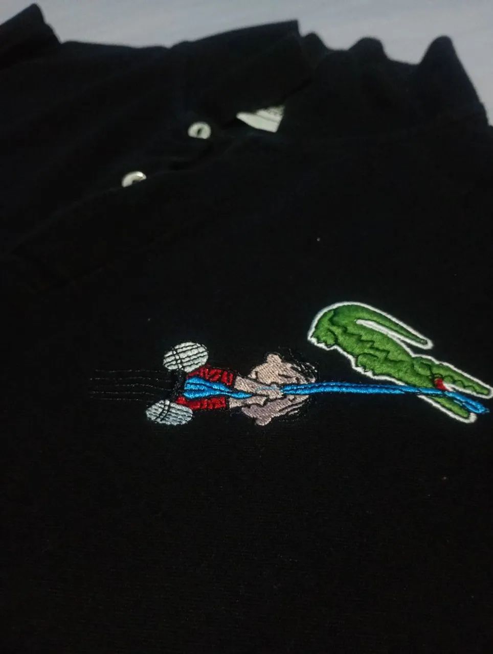 Camisa Lacoste, usada uma vez
