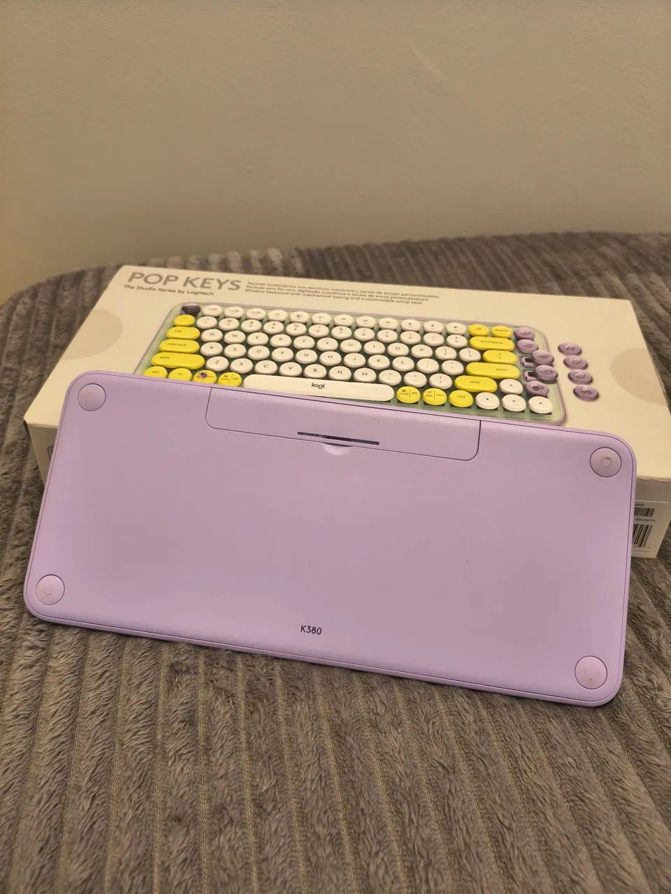 Teclado Logitech Pebble Keys K380s - Foto 2