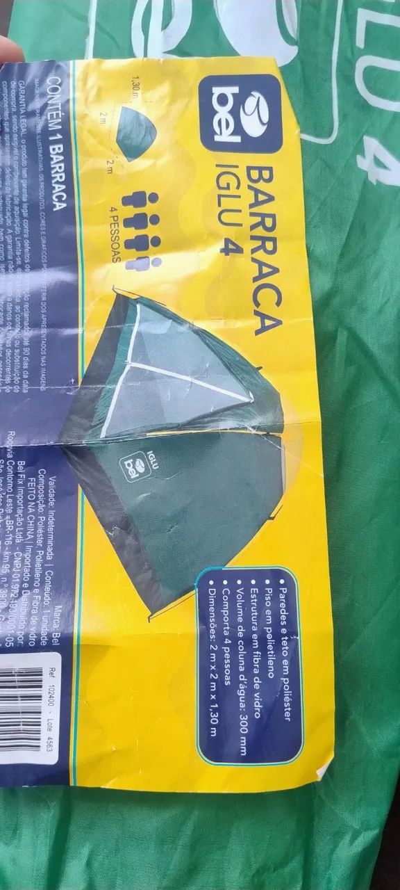 Kit camping: Mochila, barraca e saco de dormir  - Foto 2