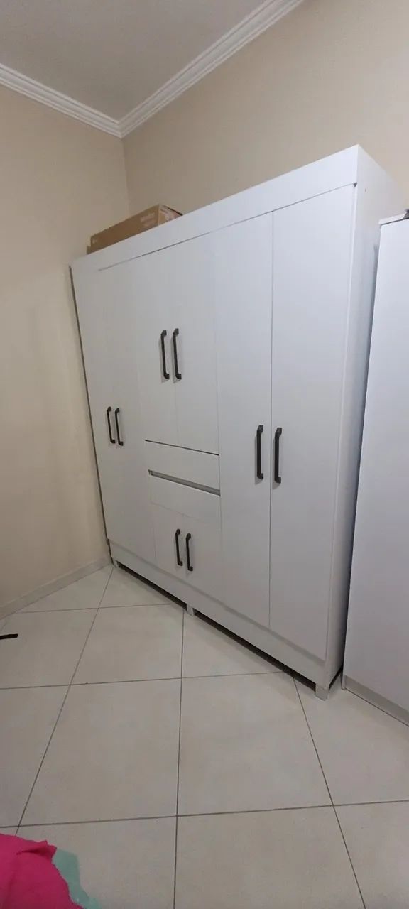 Guarda roupa infantil branco