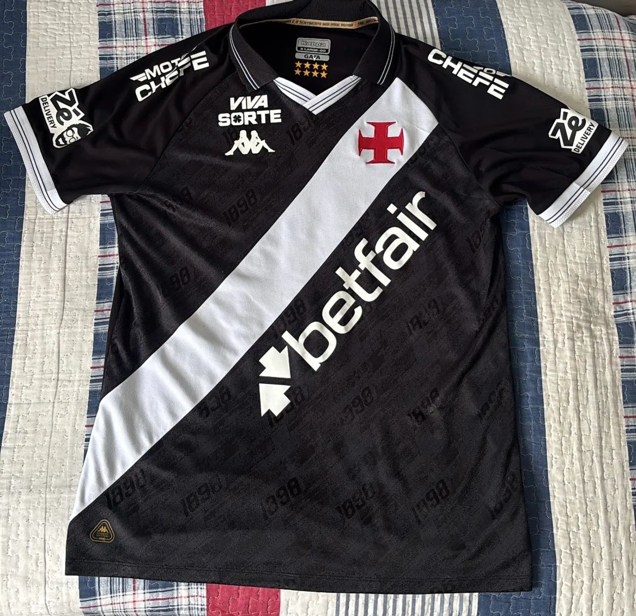 Camisa Vasco kappa original coutinho 10