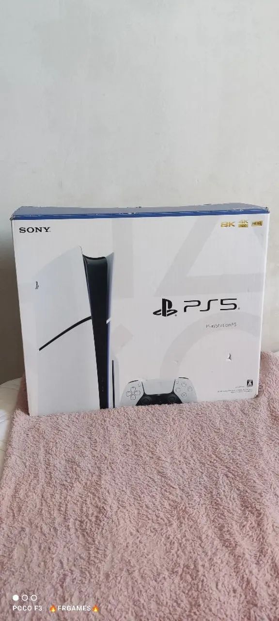 PS5 slim mídia física 