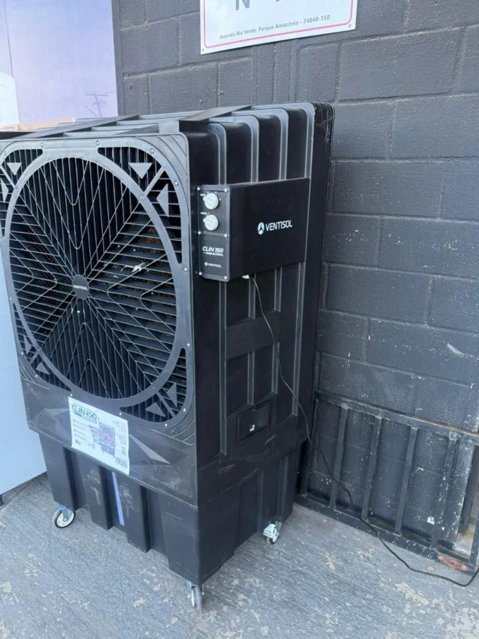 Climatizador Industrial Até 200m 120litros Clin120 Ventisol Cor Cinza - Foto 5