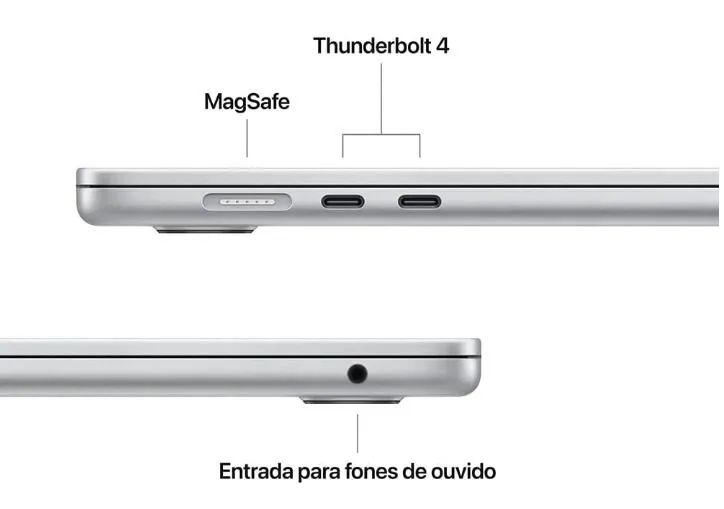 MacBook Air M4 16gb 256gb 15 polegadas  - Foto 4