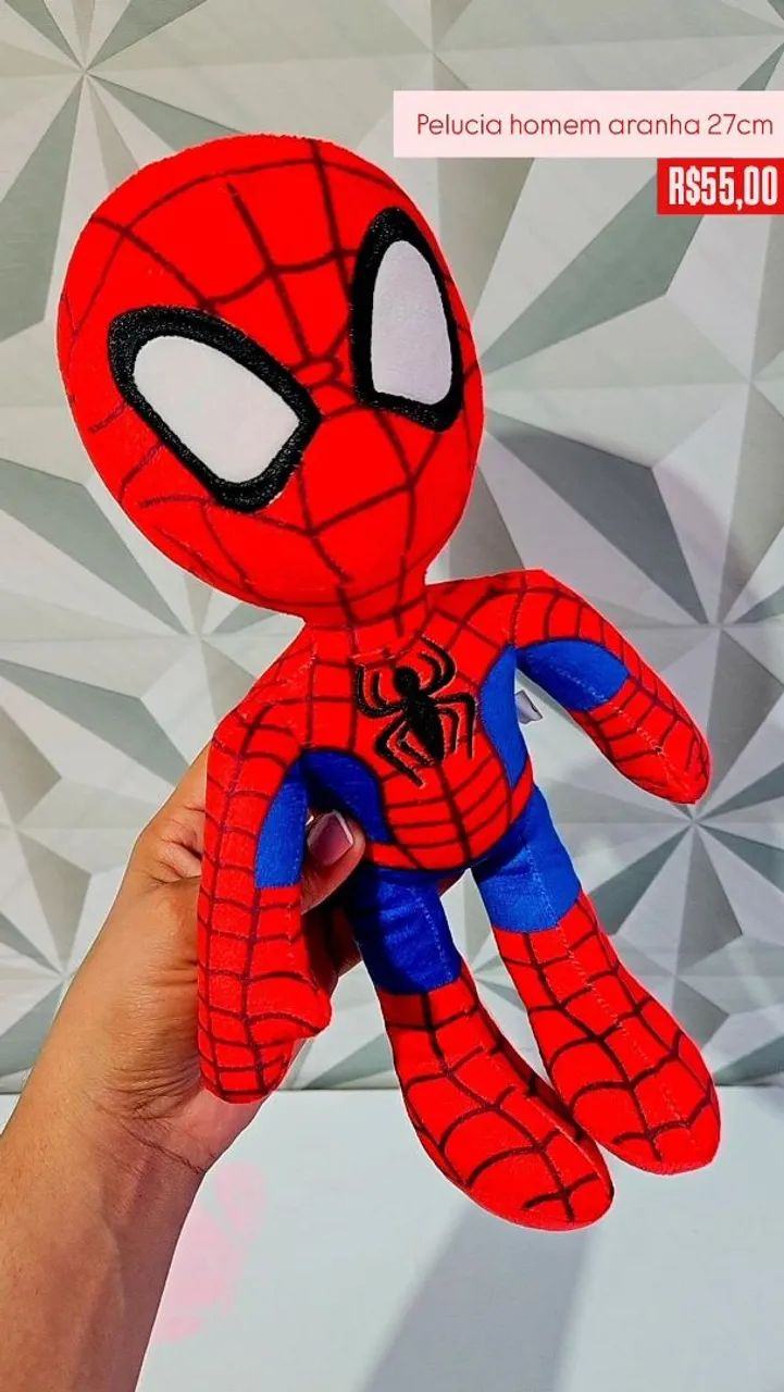 Pelúcia Homem aranha 25 cm