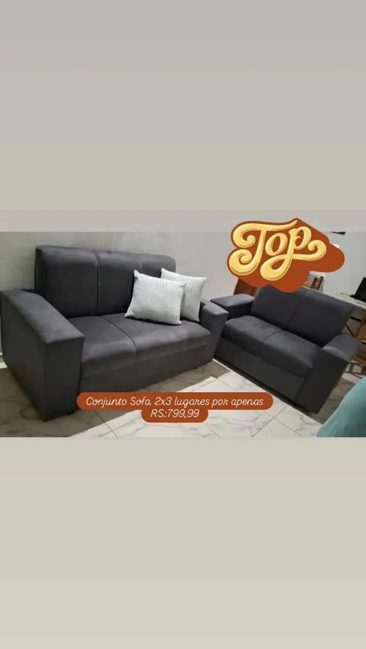 Sofá 2x3lugares 