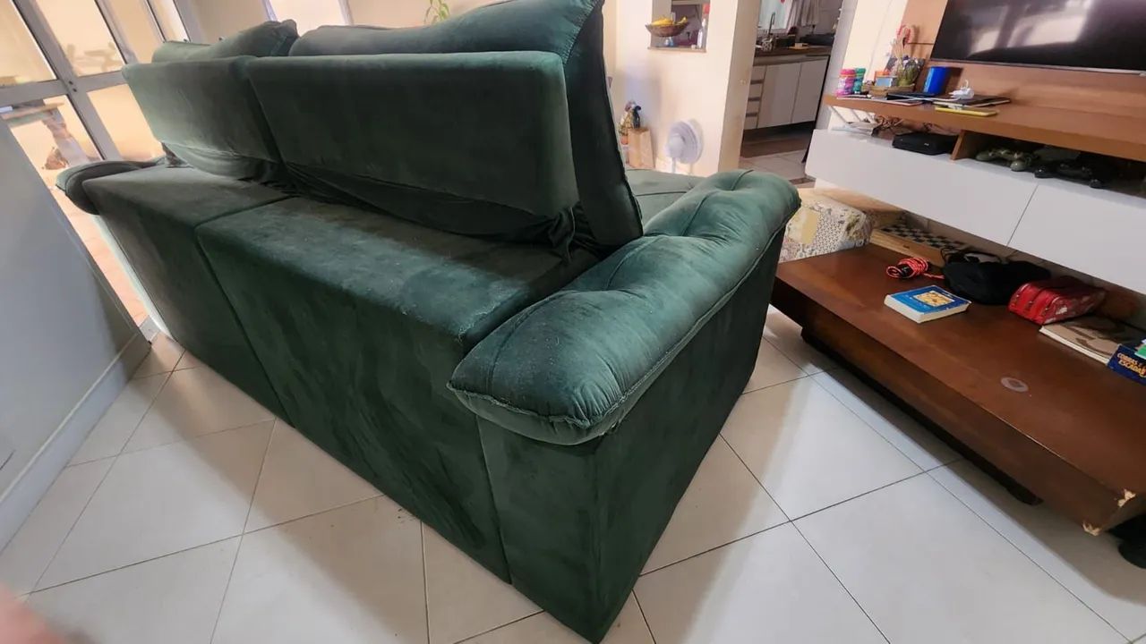 Sofá retrátil 4 lugares - Foto 4
