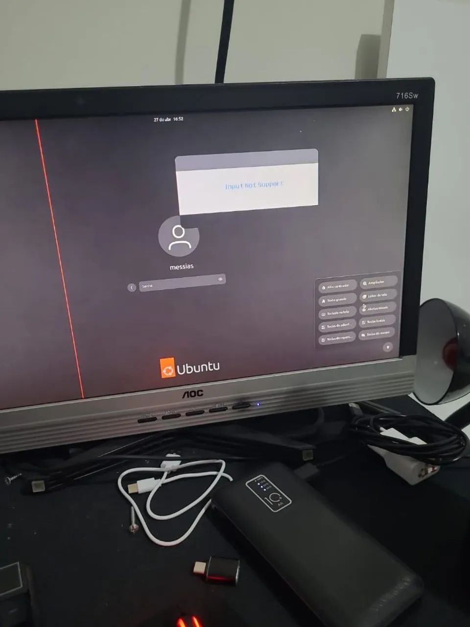 Monitor AOC 716Sw - Foto 2