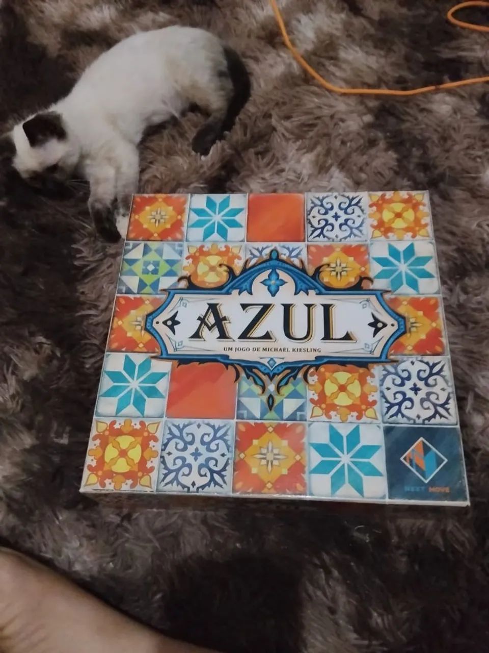 Azul jogo de tabuleiro 