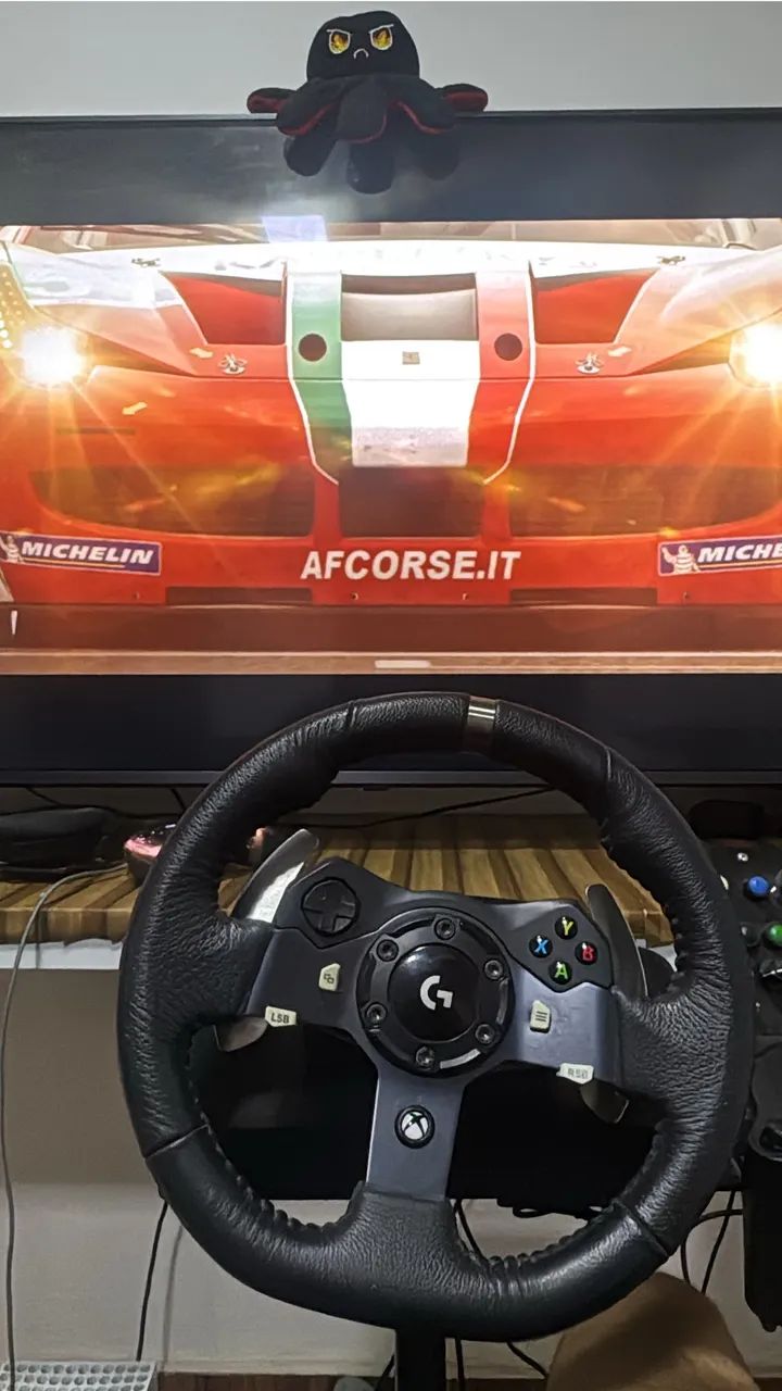 Volante logitec G29 completo, com marcha e cockpit - Foto 2