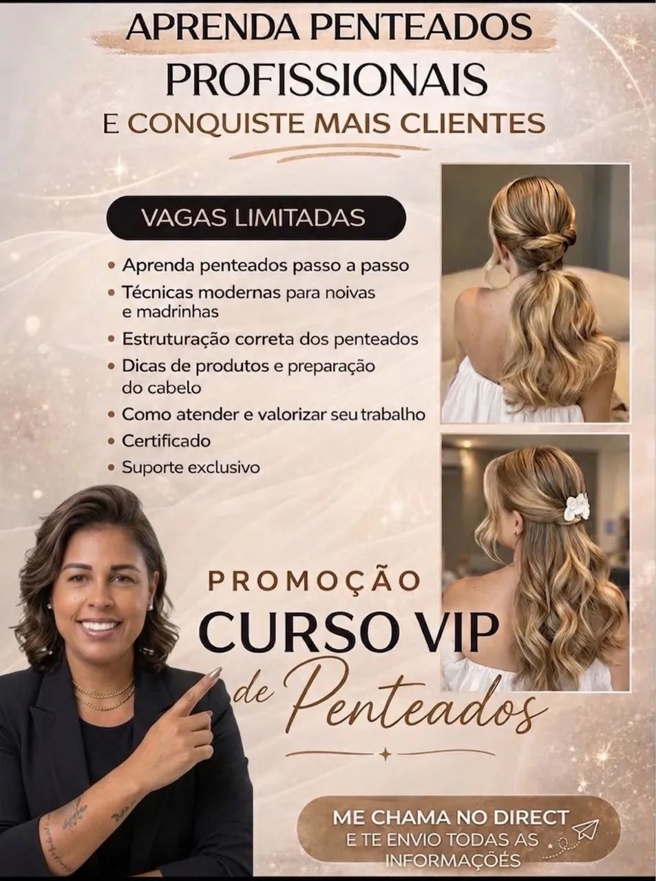 Curso de penteado 