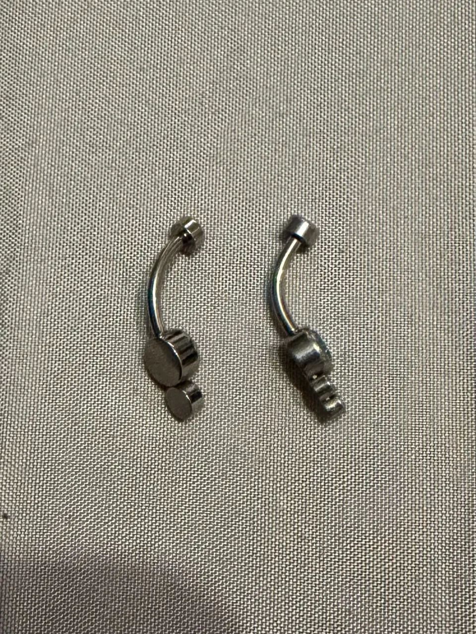 Kit de piercings banana bell com zircônias  - Foto 2