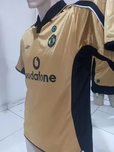 CAMISA MANCHESTER CENTENARIO UMBRO ORIGINAL 2001 - Foto 2