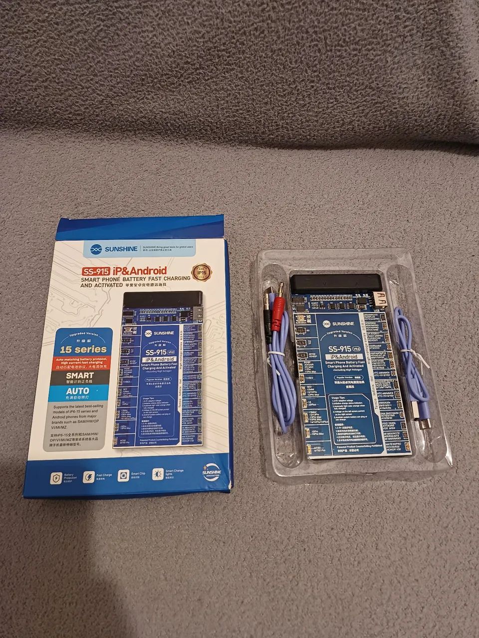Ativador e Carregador de Bateria Sunshine SS-915 iPhone e Android