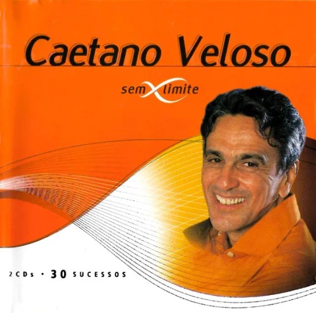 2 CDs Caetano Veloso -Sem Limite -Original- Mpb 30 Canções