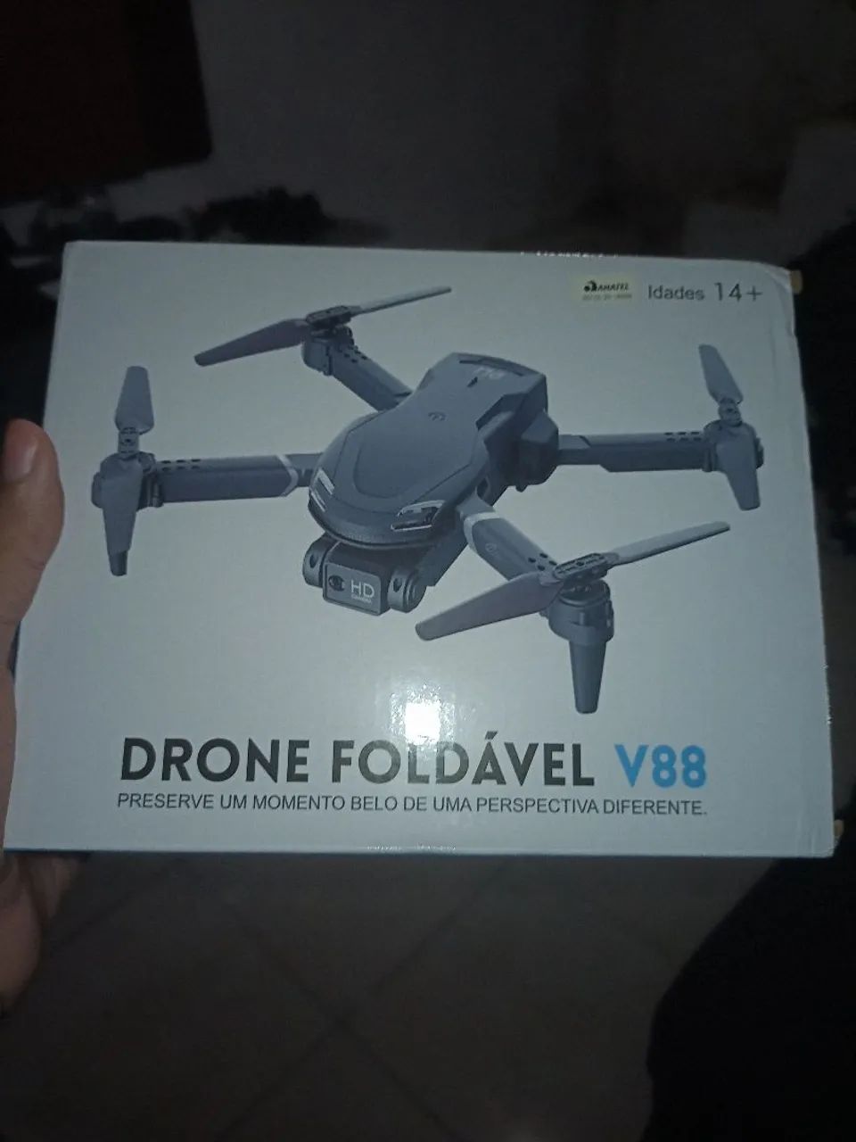 Drone Dobrável V88  Max com controle de pilotagem 