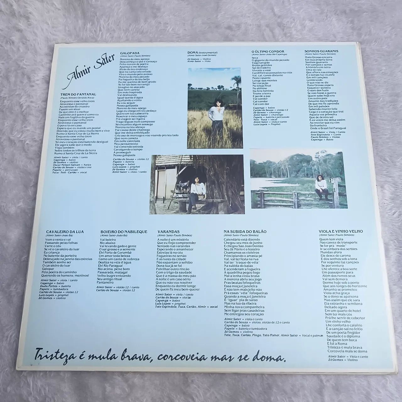 Disco de Vinil LP Almir Sater Doma - Foto 4
