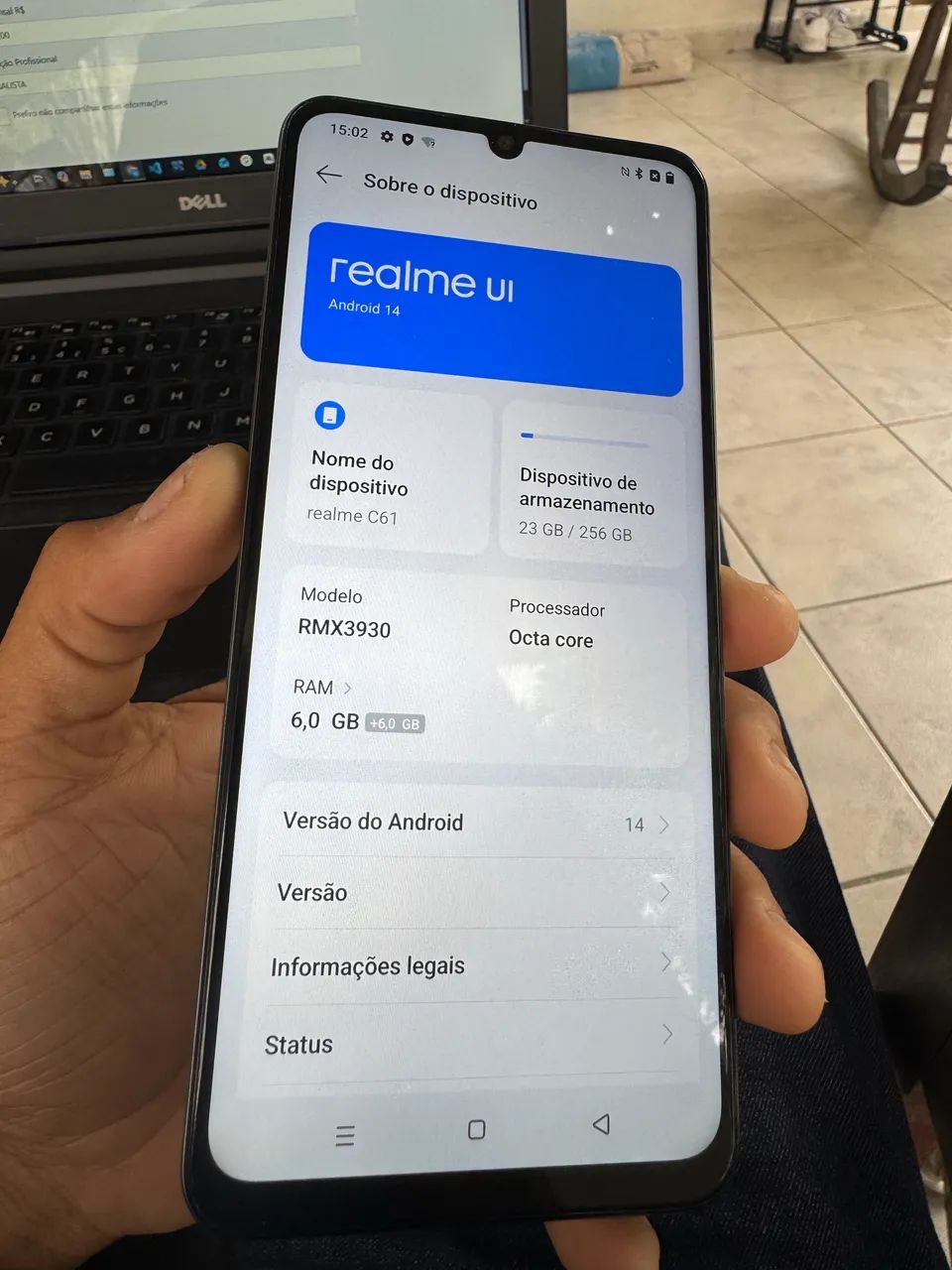 Realme C61 RMX3930 - Foto 3