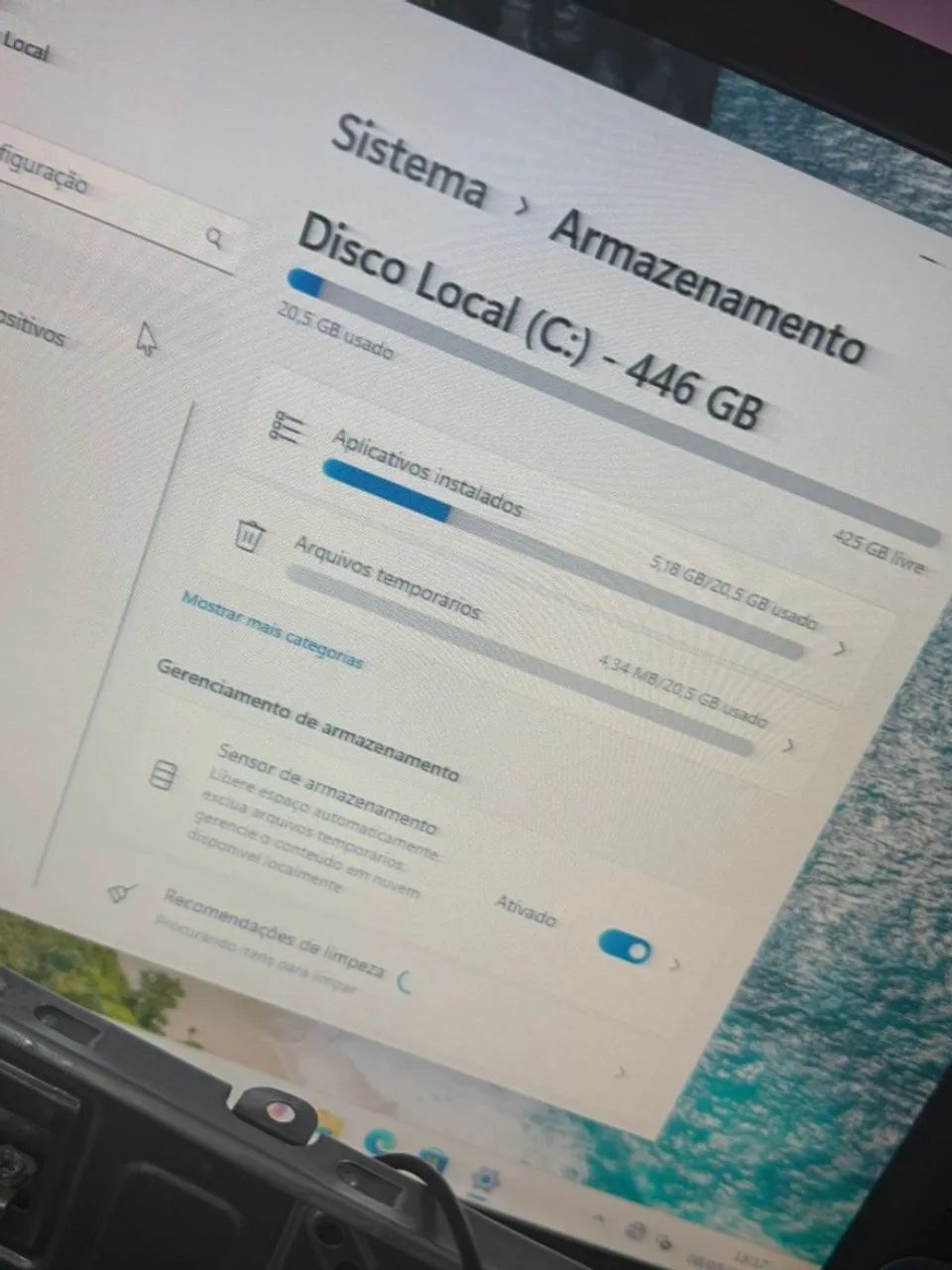 CPU Positivo i3 de 7°geração com 4GB de memoria e SSd de 480 - Foto 4