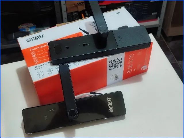 Fechadura Eletrônica Touch com Biometria e Senha para Segurança Ultimas unidades - Foto 3
