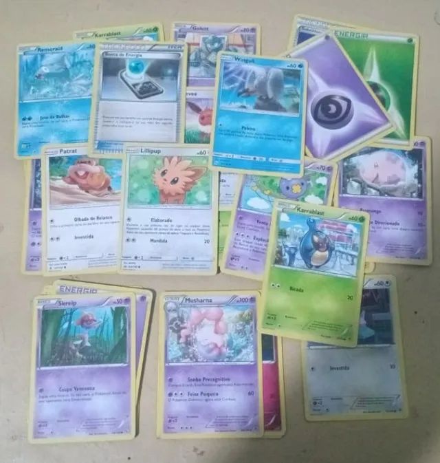 Lote de 58 Cartas Pokémon - Originais - Foto 3