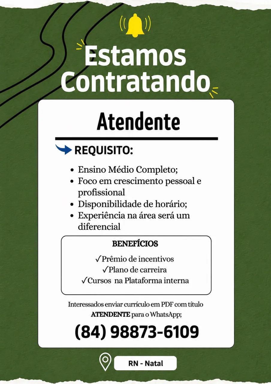 Atendente comercial 