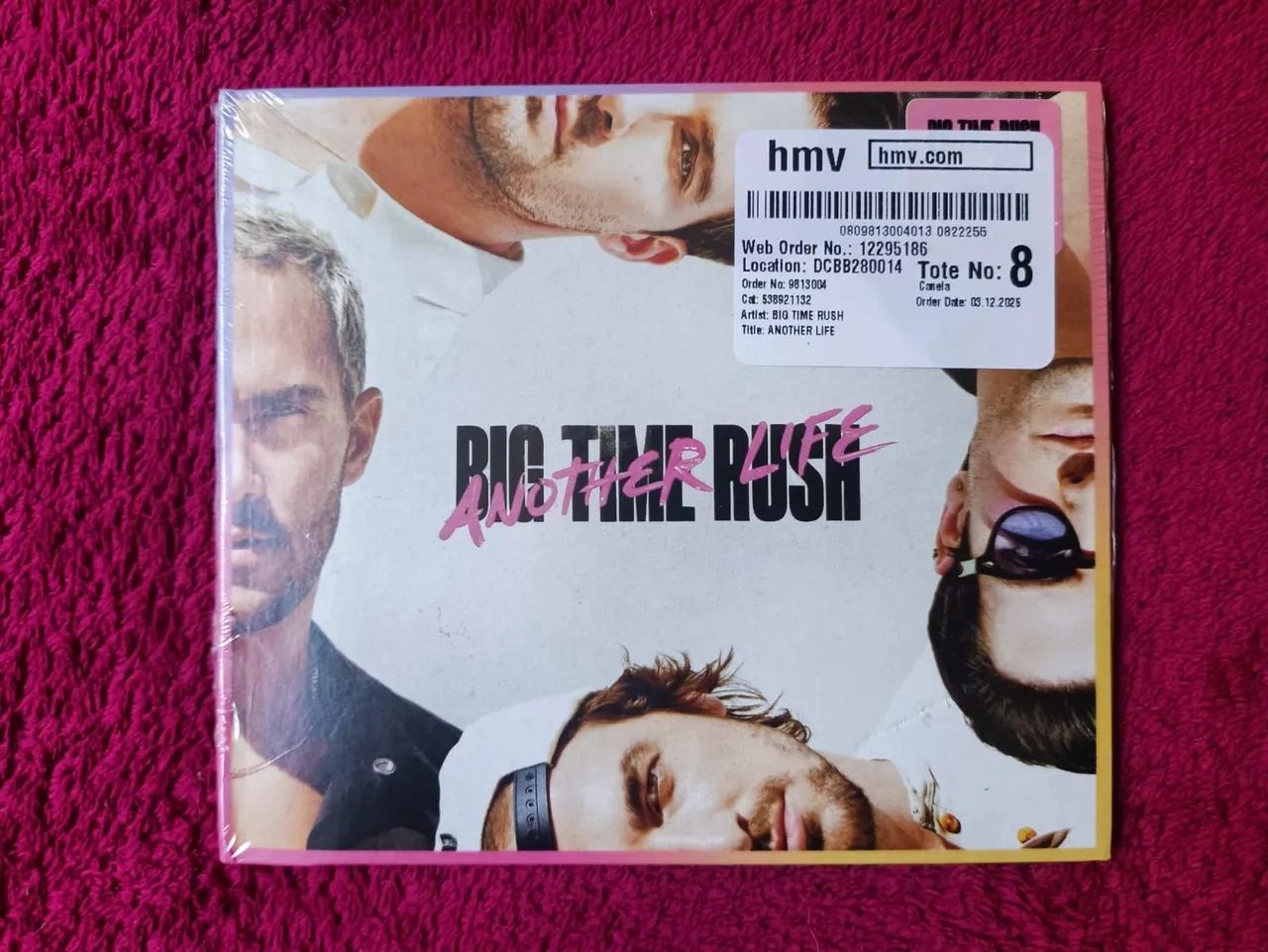Big Time Rush BTR CD Another Life Novo Importado