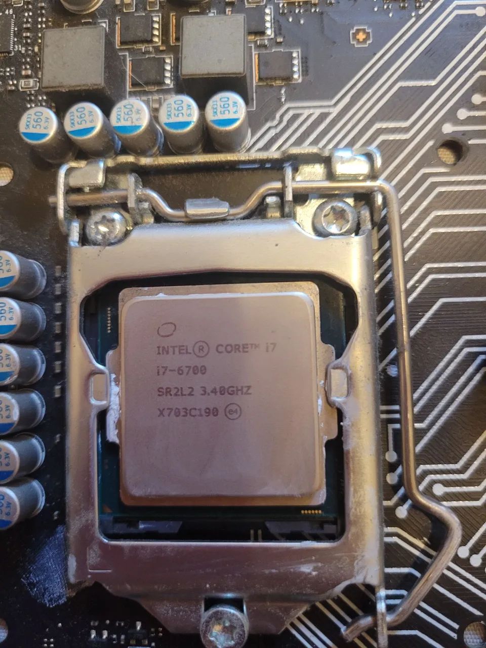 Placa mae h110 com processador i7 de 6° geração  - Foto 2