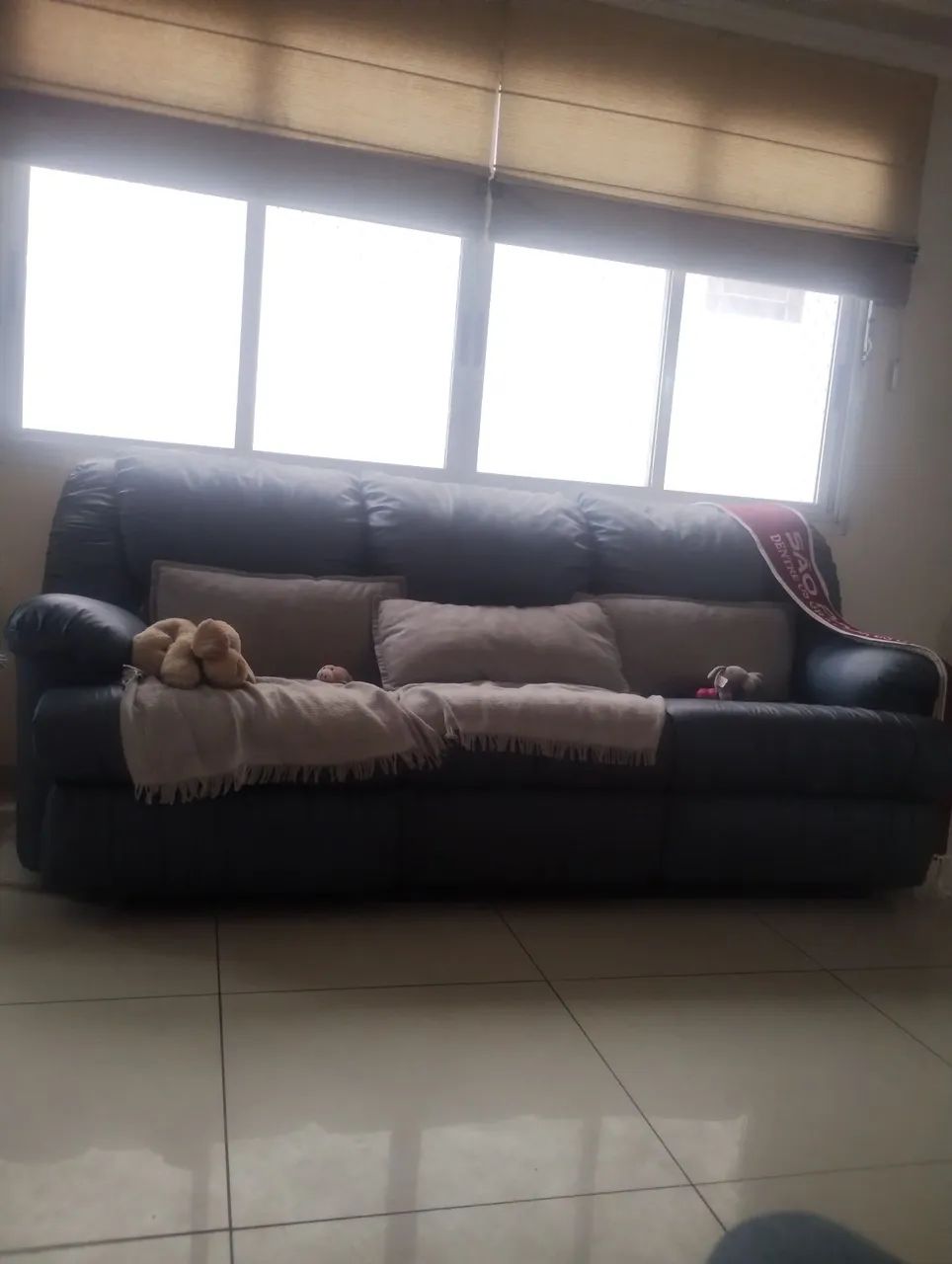 Sofá 3 lugares reclinável  - Foto 3