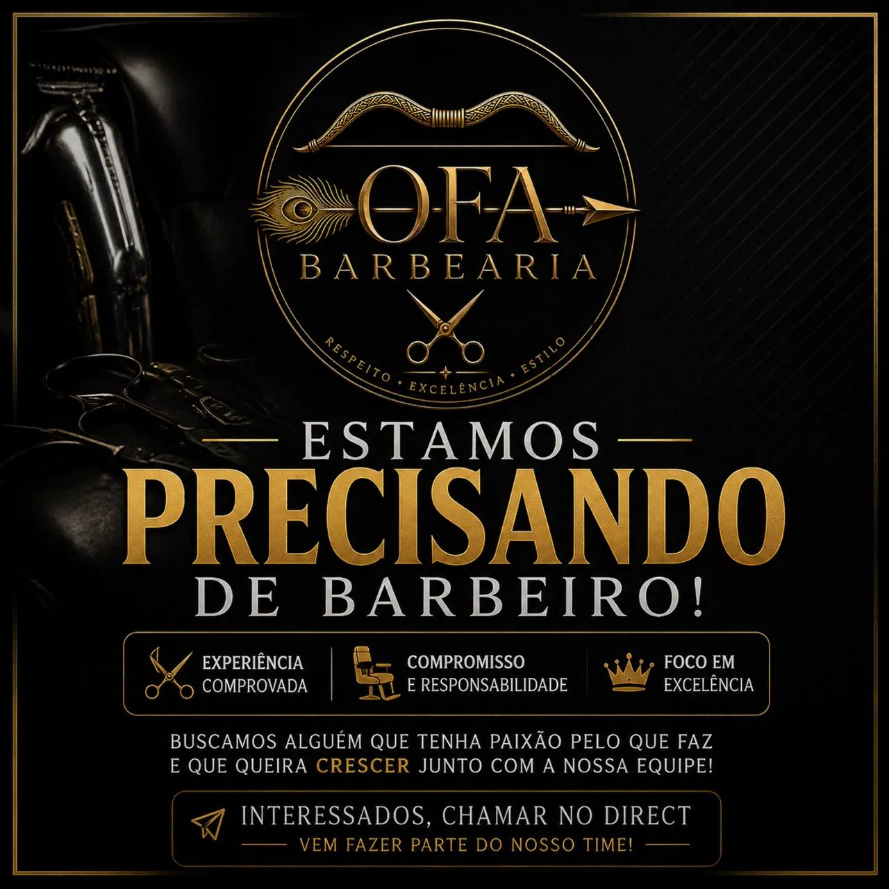 vaga pra barbeiro 
