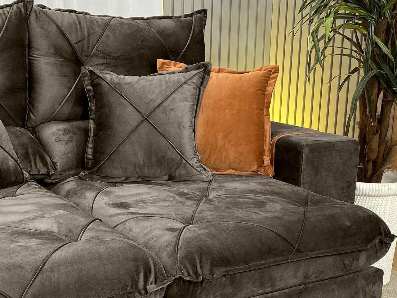 Sofa Retratil Reclinável Versa   2,00 mts - Foto 5