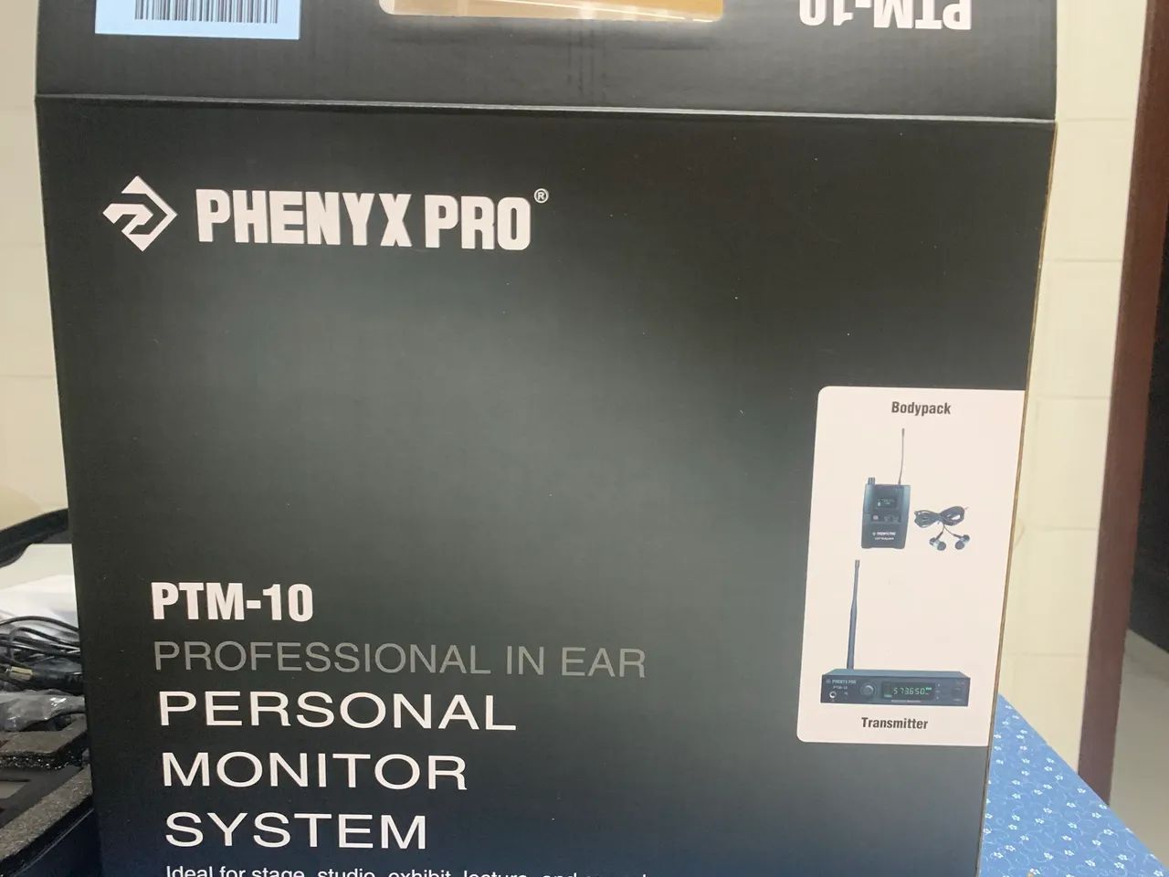 Monitor Sem Fio In-Ear Phenyx Pro UHF PTM 10