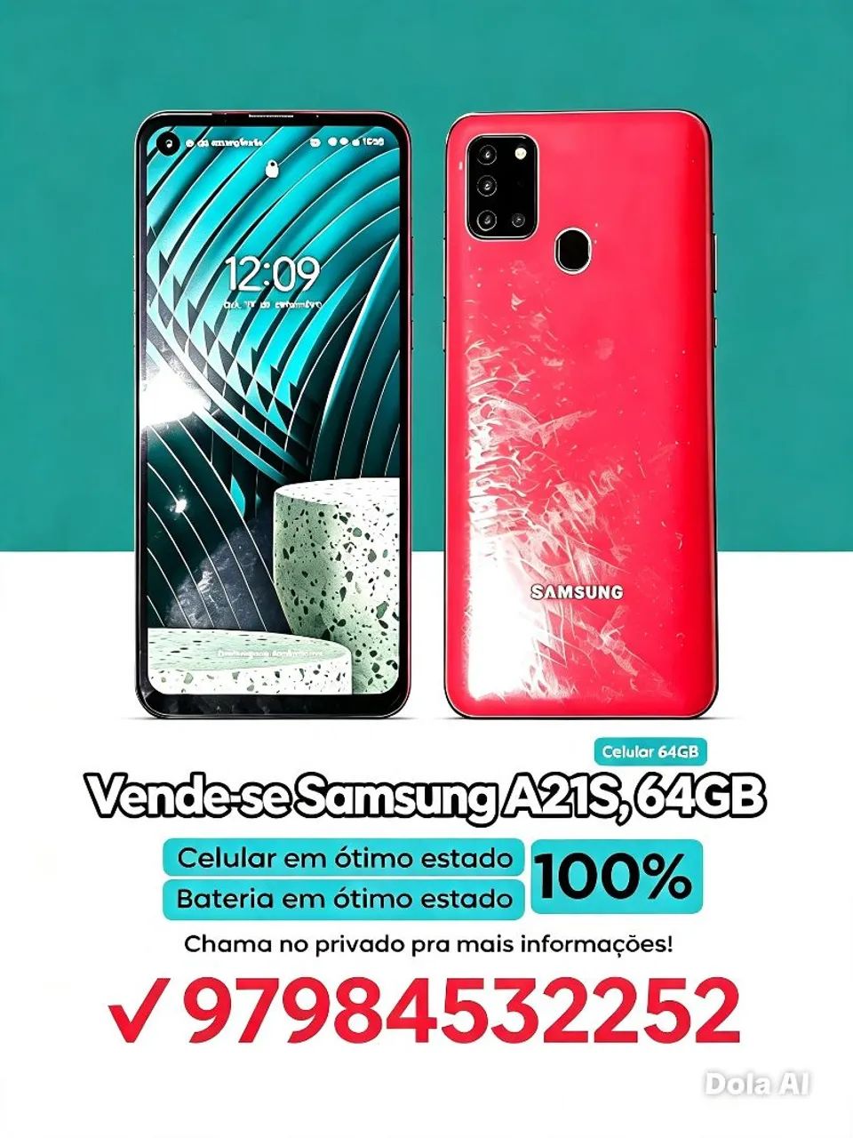 vende-se Samsung a21s 