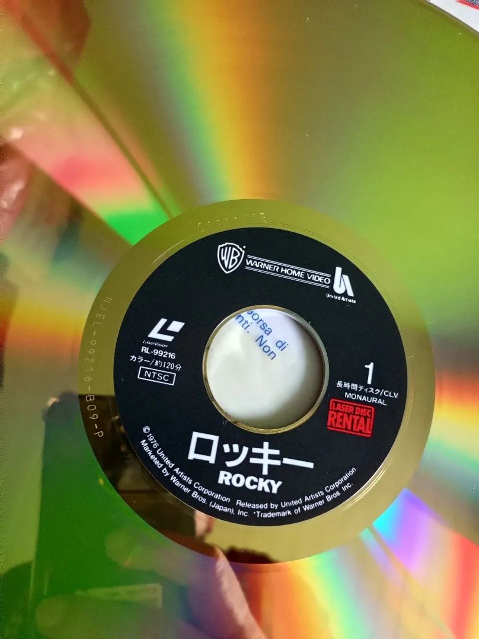 Rocky Stallone Laserdisc  - Foto 2