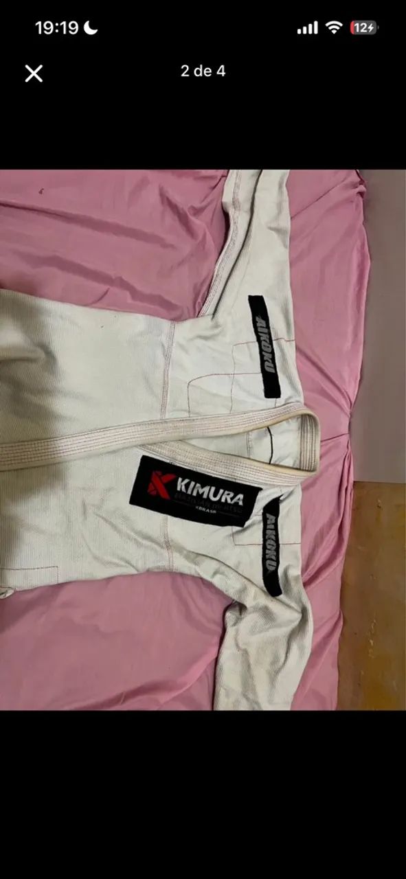 Vendo kimono A1 Kimura branco - Foto 2