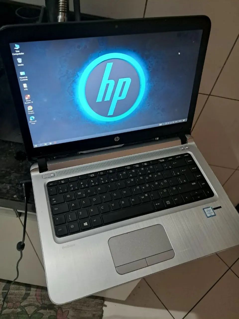 Notebook HP CORE I5.6300 6° GERAÇÃO DETALHES 