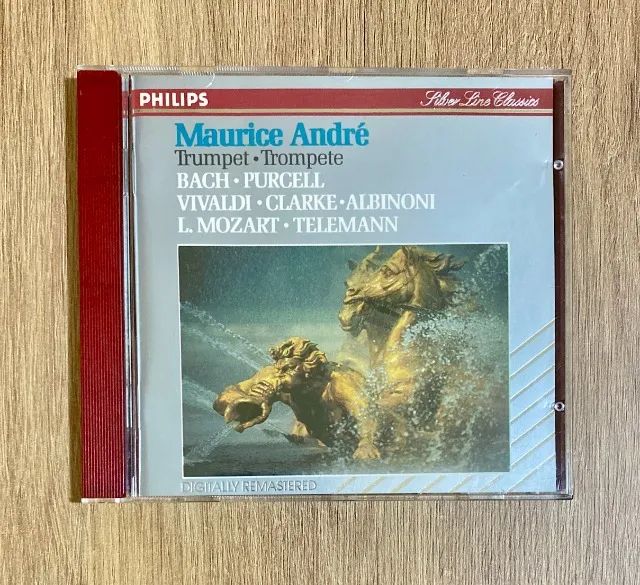 CD Maurice André: Trumpet (série Silver Line Classics) Made in Germany